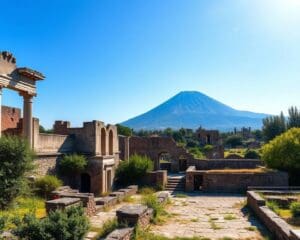 Archäologische Stätten in Pompeji, Italien