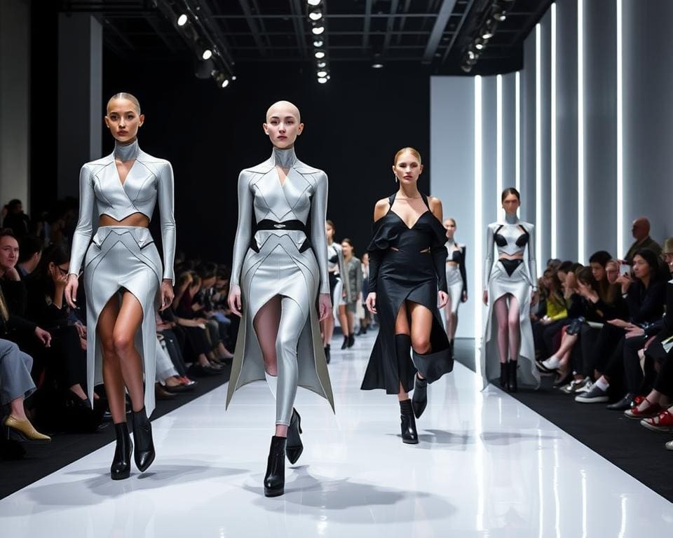 Balenciaga: Futuristische Schnitte auf dem Laufsteg