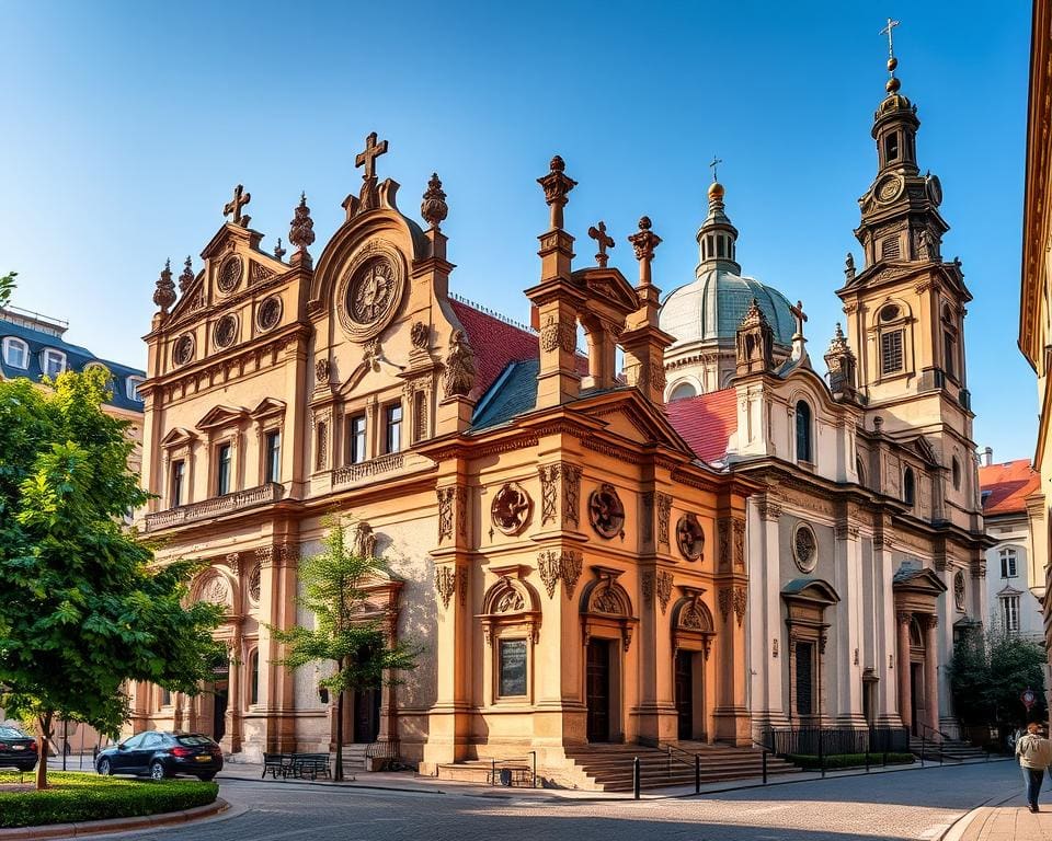 Barocke Kirchen in Krakau, Polen