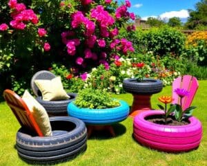 DIY-Gartenmöbel aus alten Reifen: Kreative Recyclingideen