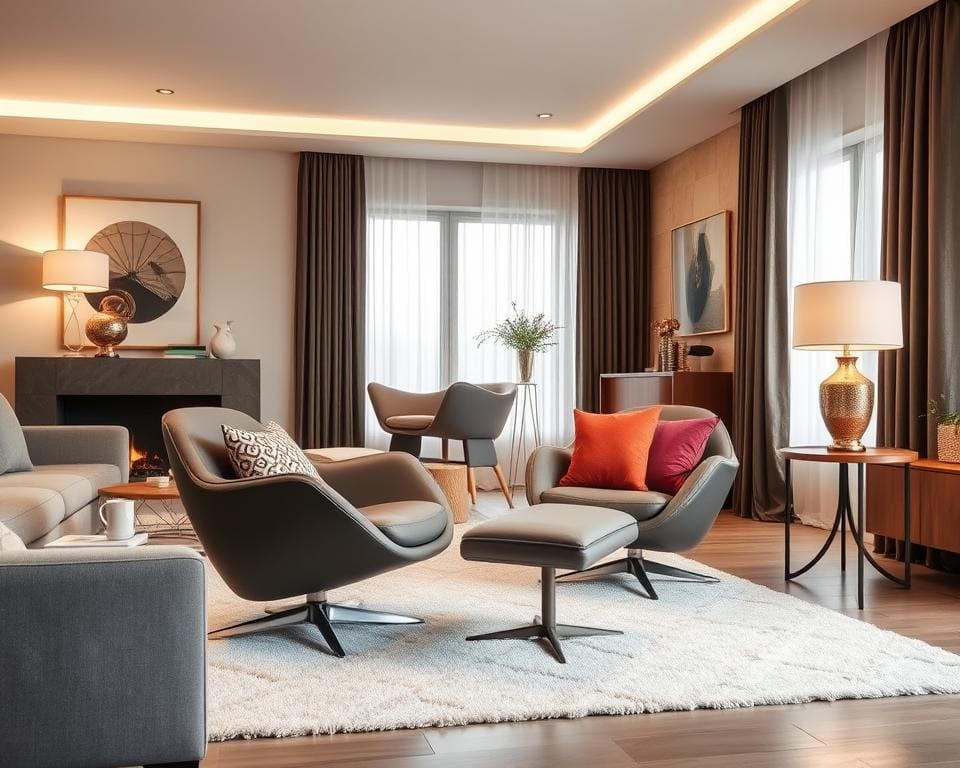 Design-Sessel von BoConcept: Komfort und Stil im Wohnzimmer