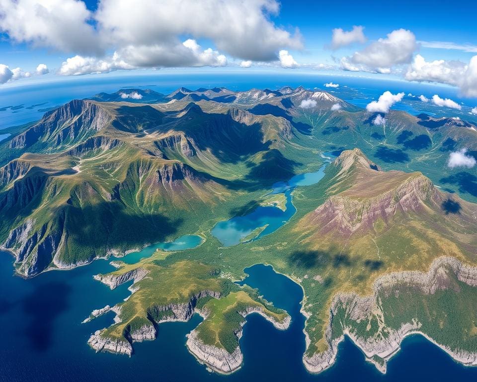 Geografische Lage des Gros-Morne-Nationalparks in Neufundland, Kanada