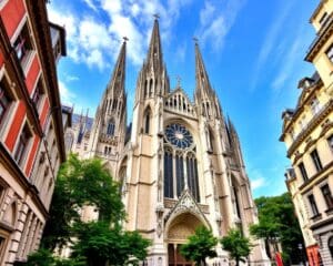 Gotische Kathedralen in Amiens, Frankreich