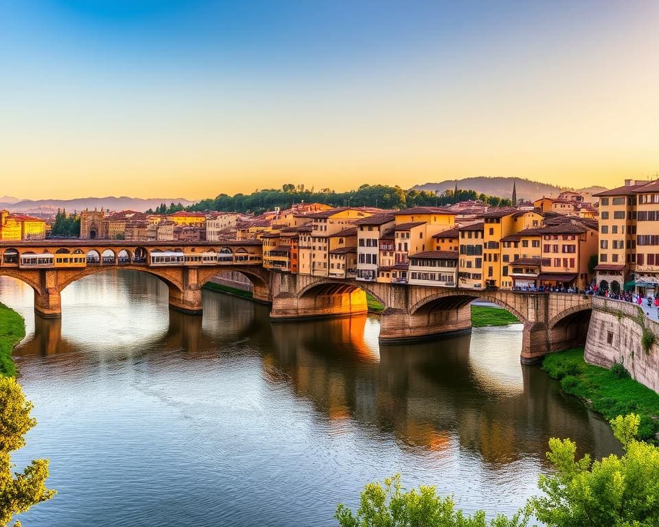 Historische Brücken in Florenz