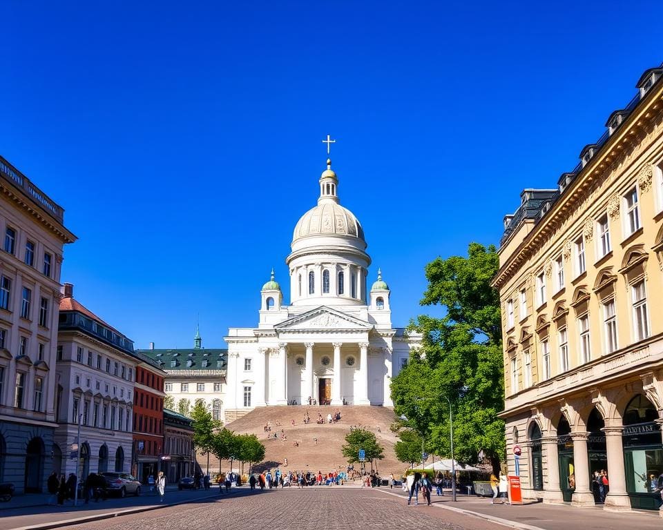 Historische Plätze in Helsinki, Finnland