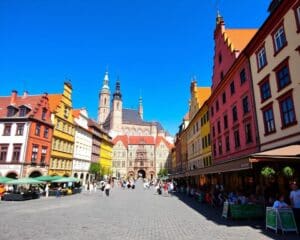 Historische Plätze in Krakau, Polen