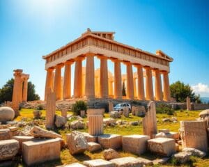 Historische Ruinen in Athen, Griechenland