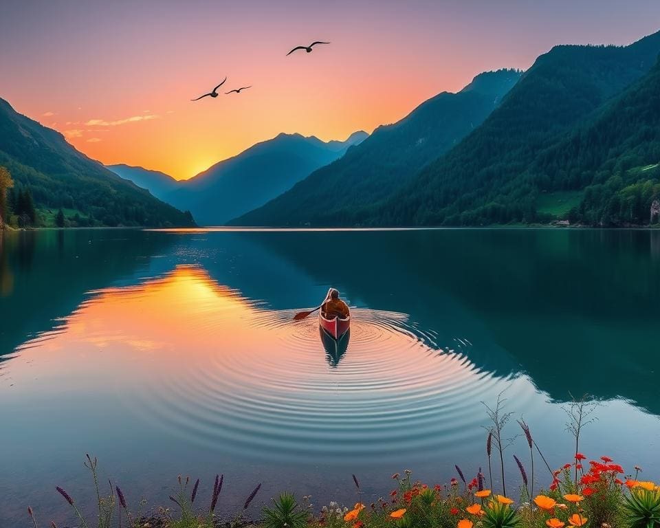 Kanuabenteuer im Lake District, Chile