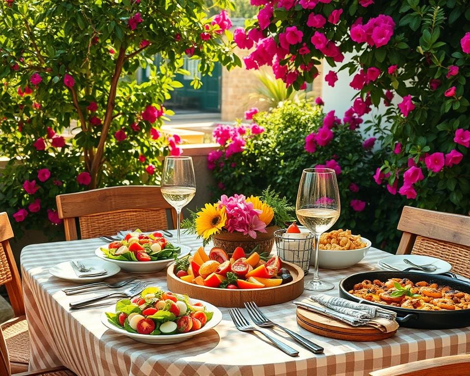 Mediterrane Rezepte für den Sommergenuss zu Hause