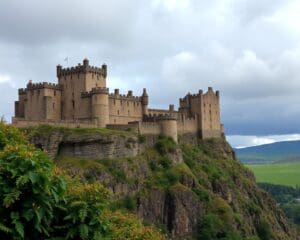 Mittelalterliche Burgen in Edinburgh, Schottland