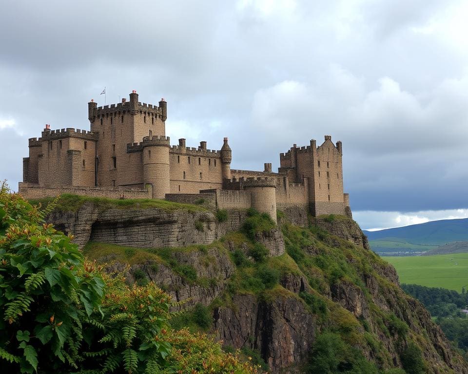 Mittelalterliche Burgen in Edinburgh, Schottland