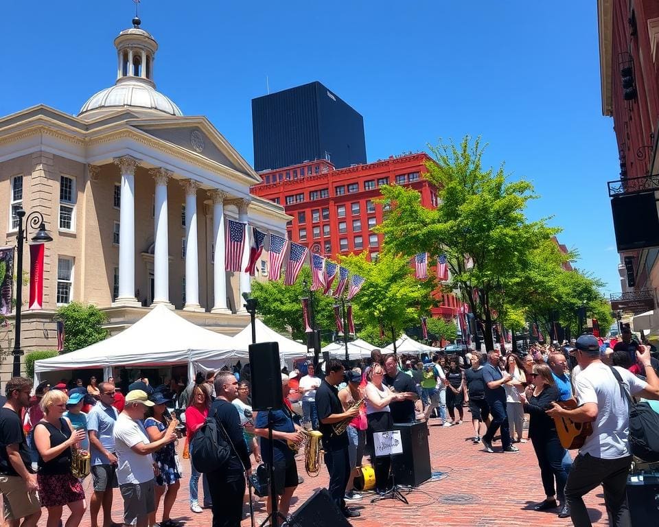 Musik und Geschichte in Boston, Massachusetts