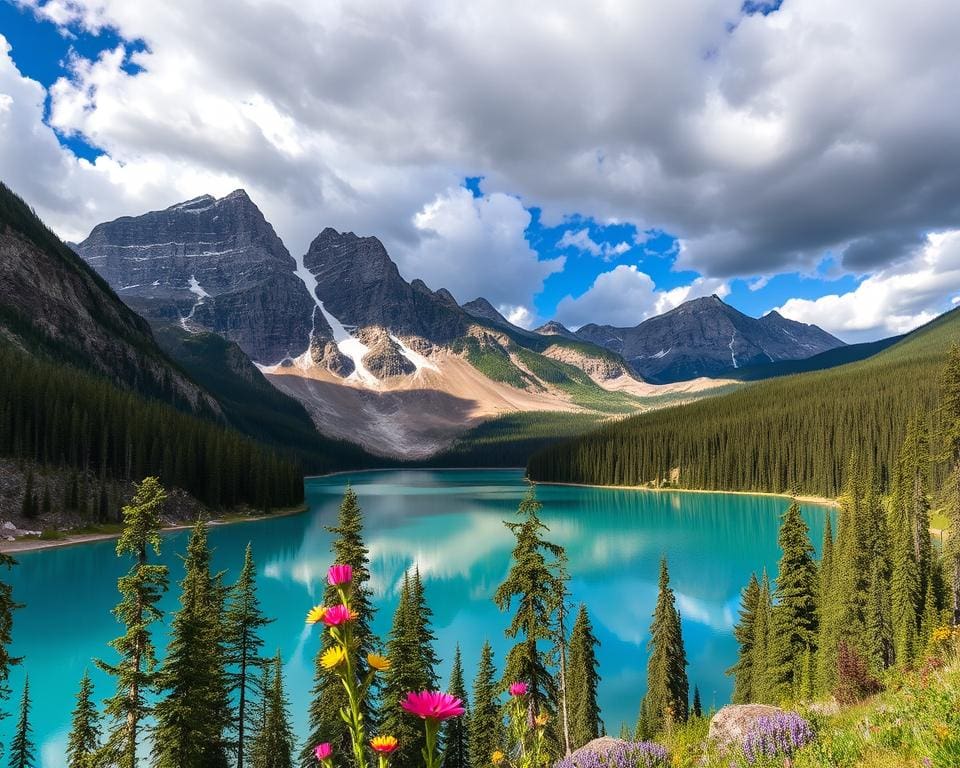 Naturwunder im Jasper-Nationalpark, Kanada