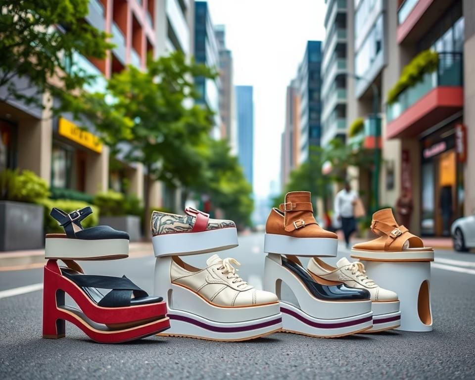 Plateau-Schuhe: Der Trend, der in die Höhe geht