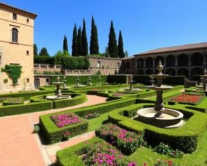 Renaissance-Gärten in Siena, Italien