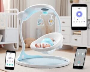 Smarte Babyschaukeln: Beruhigung per App