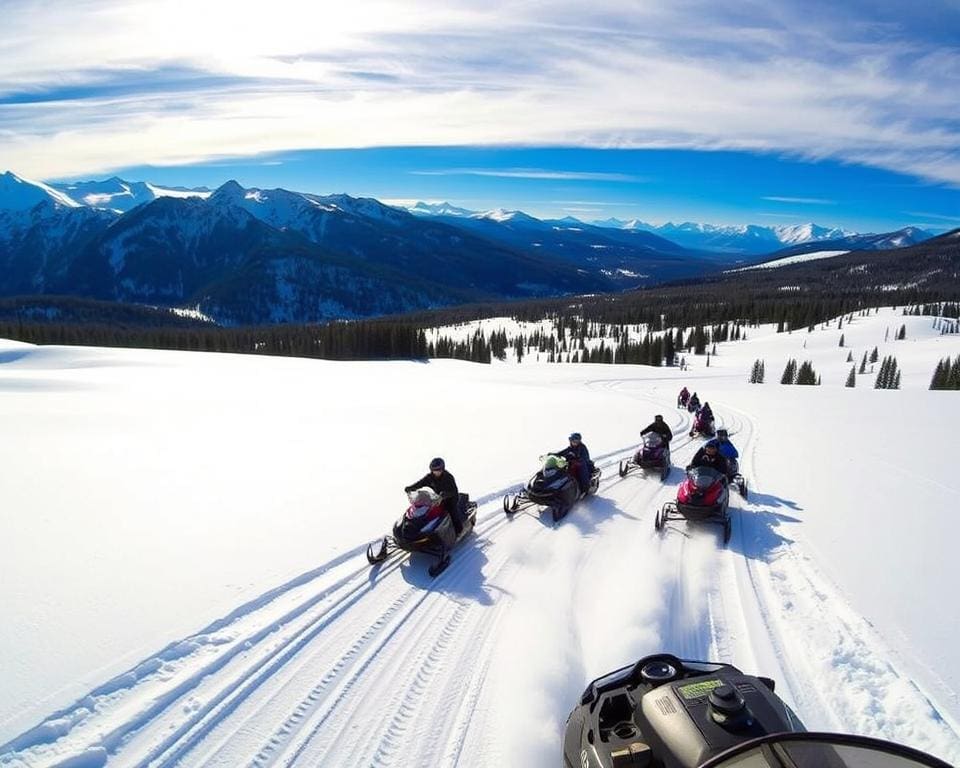 Snowmobile Tours in Alaska