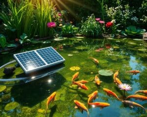 Solarbetriebene Teichfilter: Sauberes Wasser und Umweltschutz