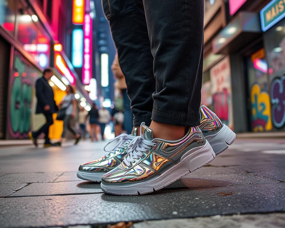 Warum Metallic Sneaker beliebt sind