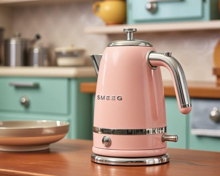 Wasserkocher von Smeg: Retro-Design trifft auf Funktionalität