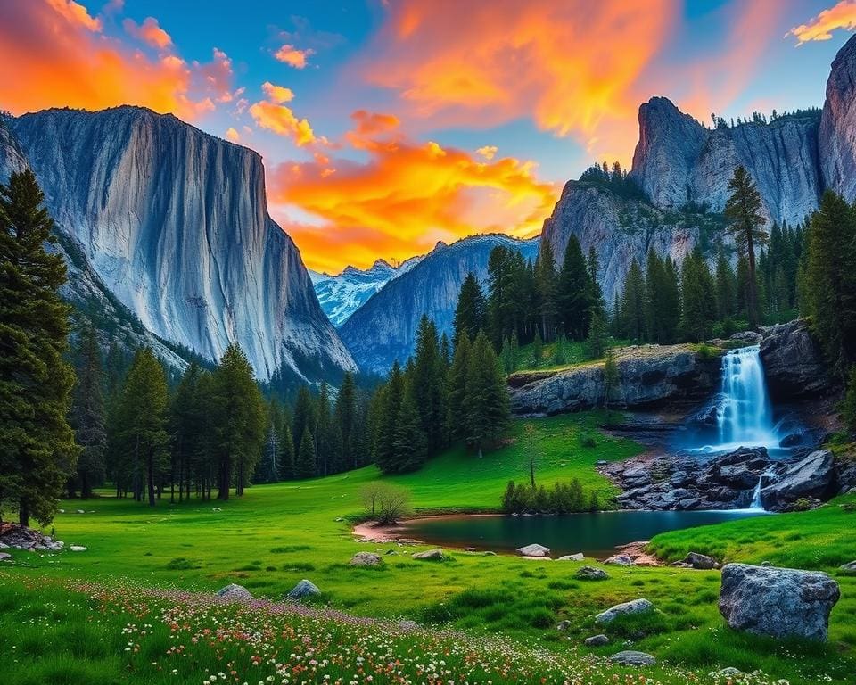 beeindruckende Landschaft im Yosemite-Nationalpark