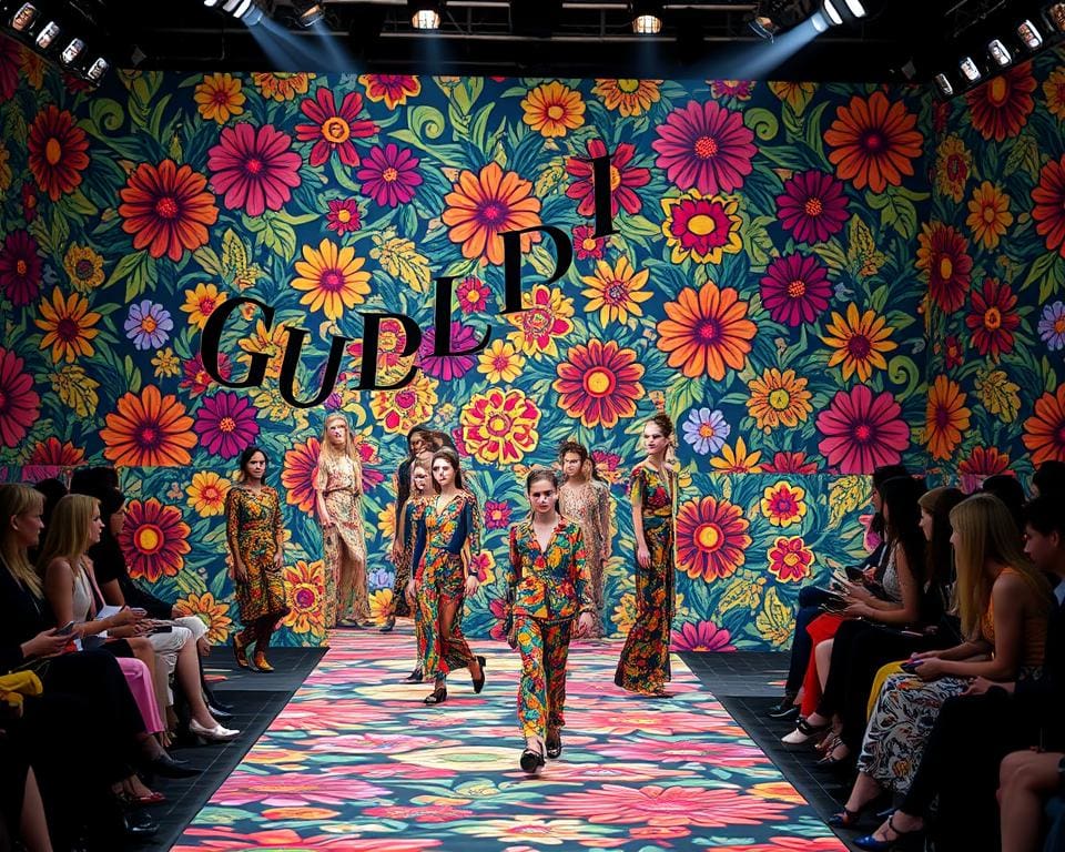 exzentrische Muster von Gucci