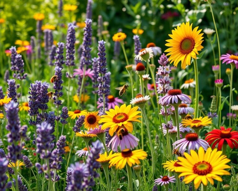 Gartenideen für bienenfreundliche Bepflanzung