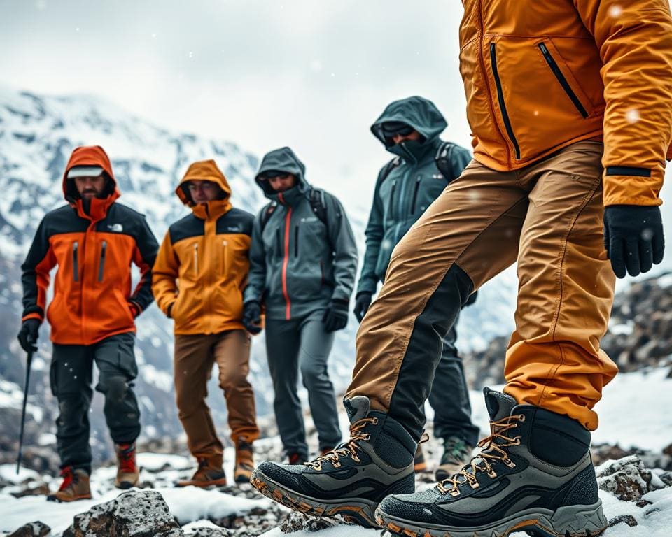 Outdoor-Bekleidung für extreme Wetterbedingungen