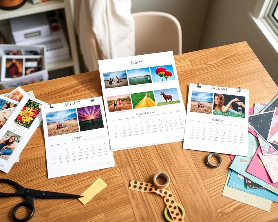 Schöne Fotokalender selber gestalten