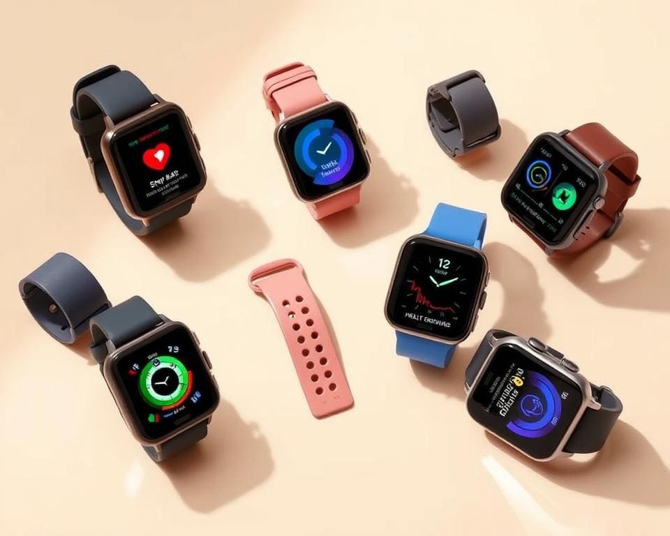 Smartwatches mit Gesundheitsmonitoring im Fokus