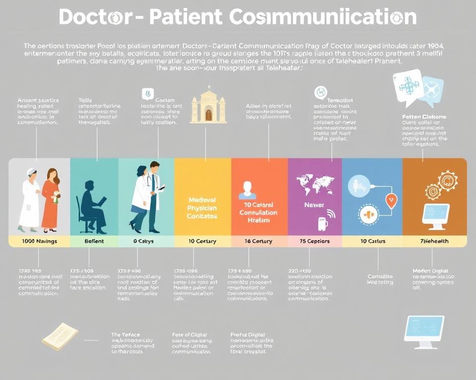 historische Entwicklung der Arzt-Patienten-Kommunikation