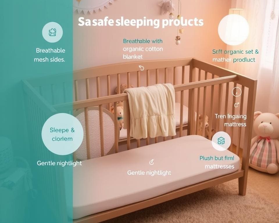 sichere Babyschlafprodukte für Neugeborene