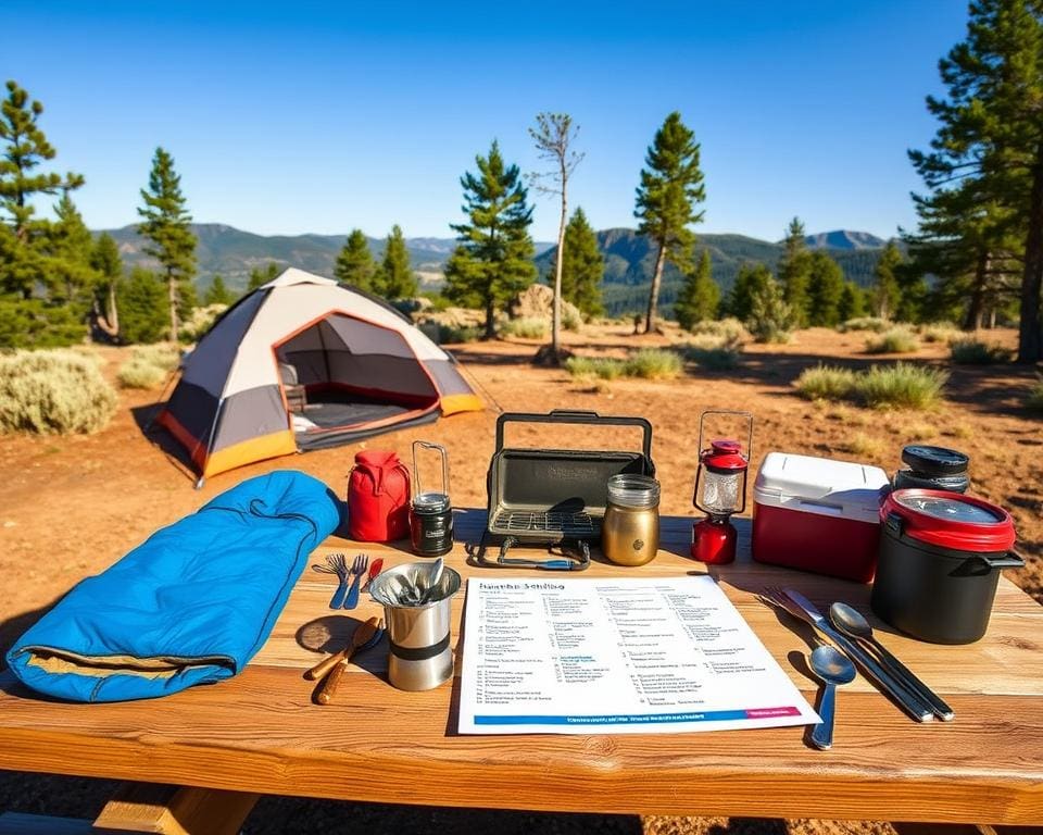 Camping-Checkliste