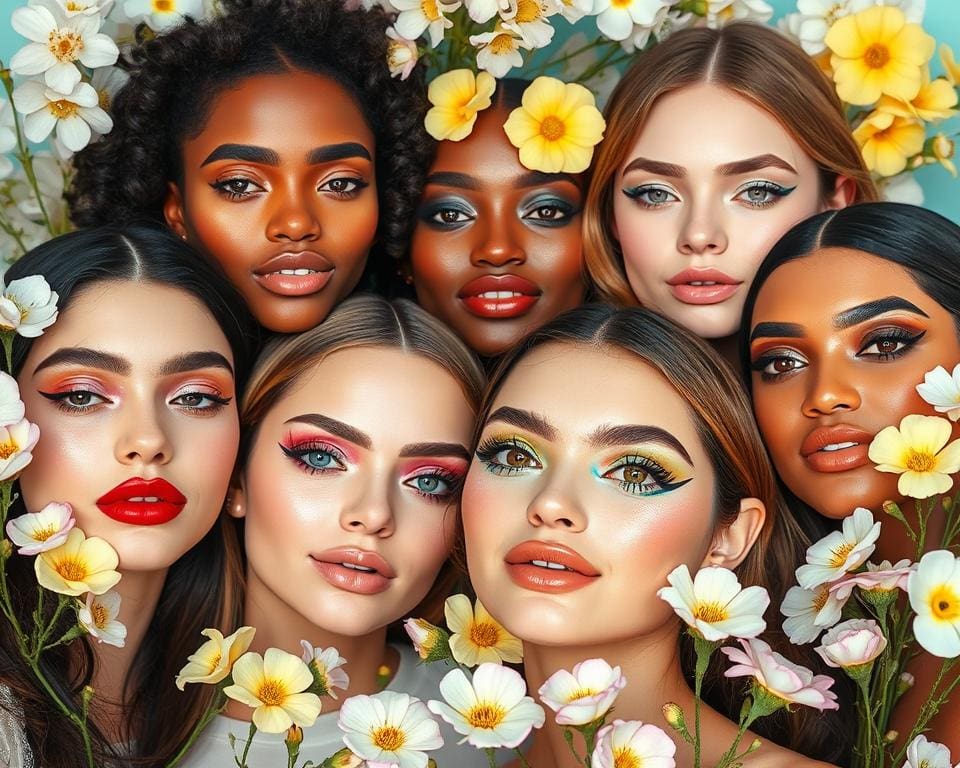 Die angesagtesten Make-up-Trends für Frühling 2025