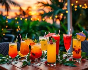 Die besten Cocktails für entspannte Sommernächte