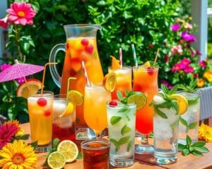 Die besten Drinks für heiße Sommertage