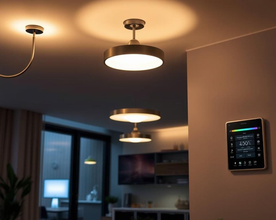 Lichtsteuerung in smarten Gebäuden