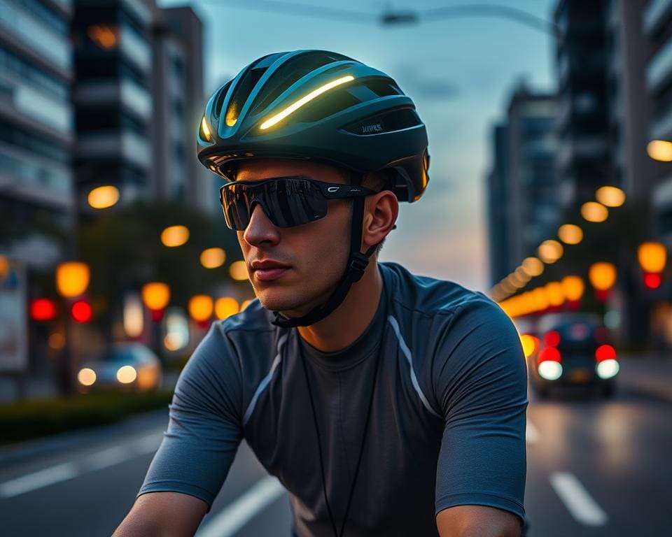 Sicherheit beim Radfahren mit smarte Technologien und LED Fahrradhelm