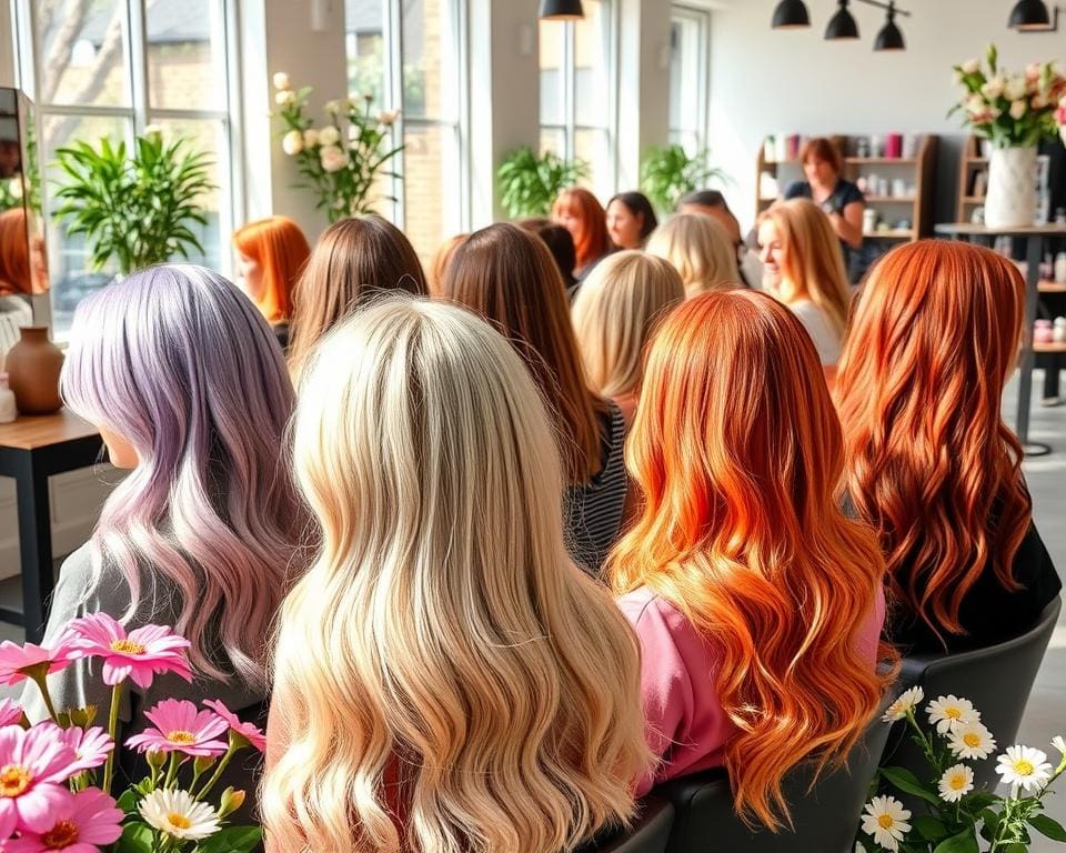 Haarfarben Inspiration für Frühlings-Frisuren