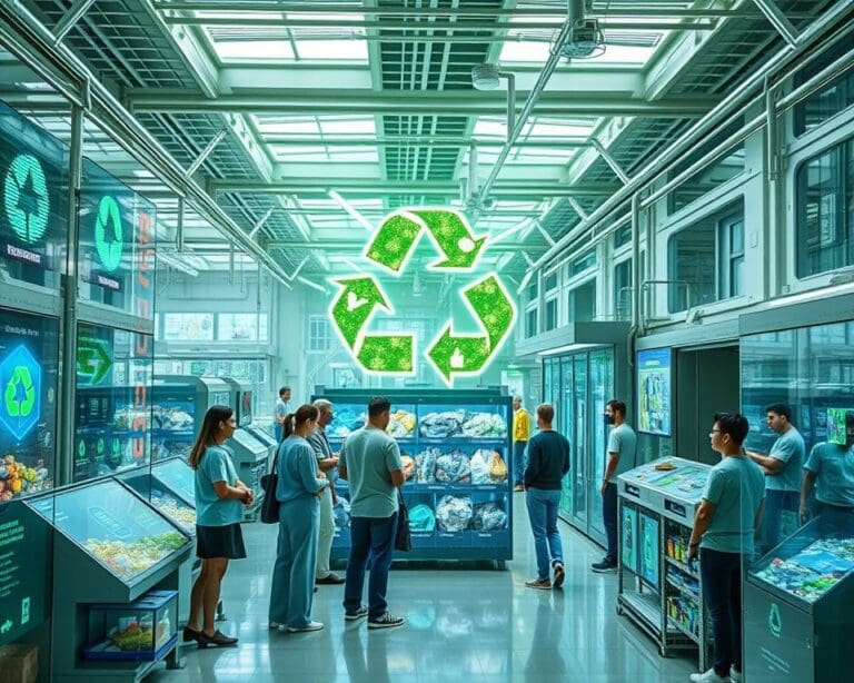 Kann Blockchain die Recyclingtechnologie verbessern?