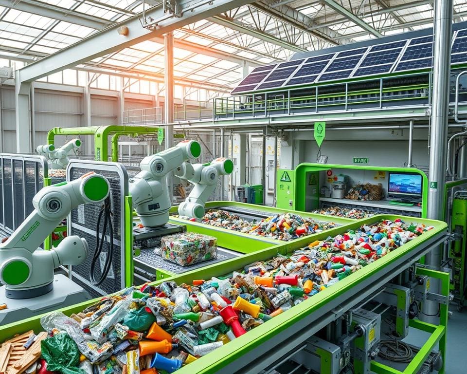 Automatisierung von Recyclingabläufen