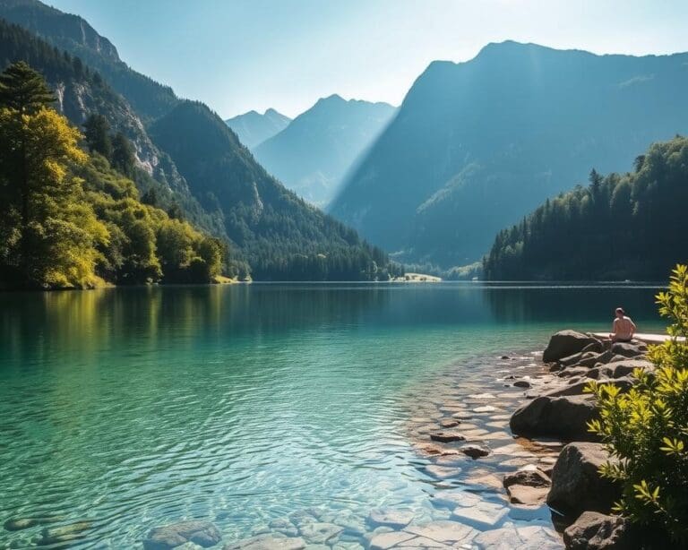 Ist Wildbaden im Walensee ein Immunbooster?