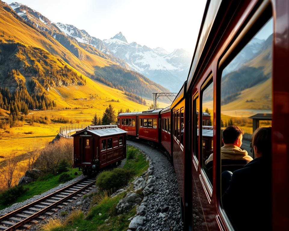 Reiseerlebnis mit der Rhätischen Bahn