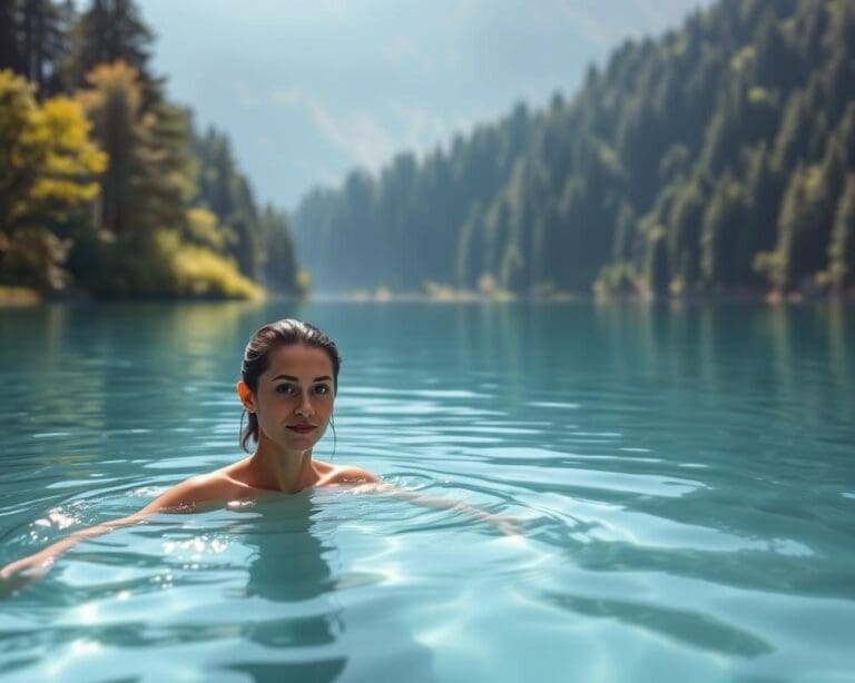 Was bewirkt ein Bad im Blausee für die Gelenke?