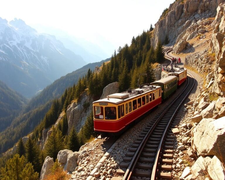 Was macht eine Zahnradbahnfahrt mit deinem Puls?
