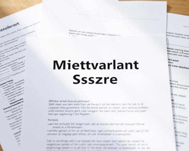 Was muss im Mietvertrag stehen?