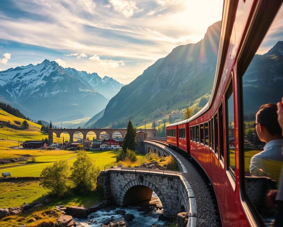 Wie stärkt langsames Reisen mit der Rhätischen Bahn?