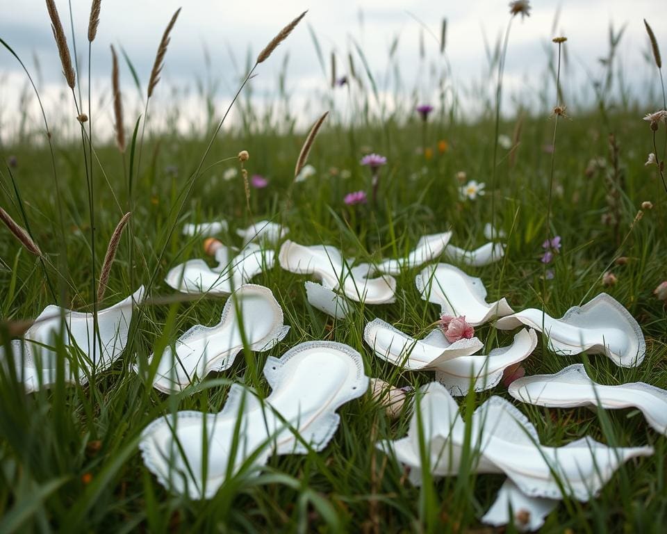Wieso sind Einwegpads schlecht für die Umwelt?