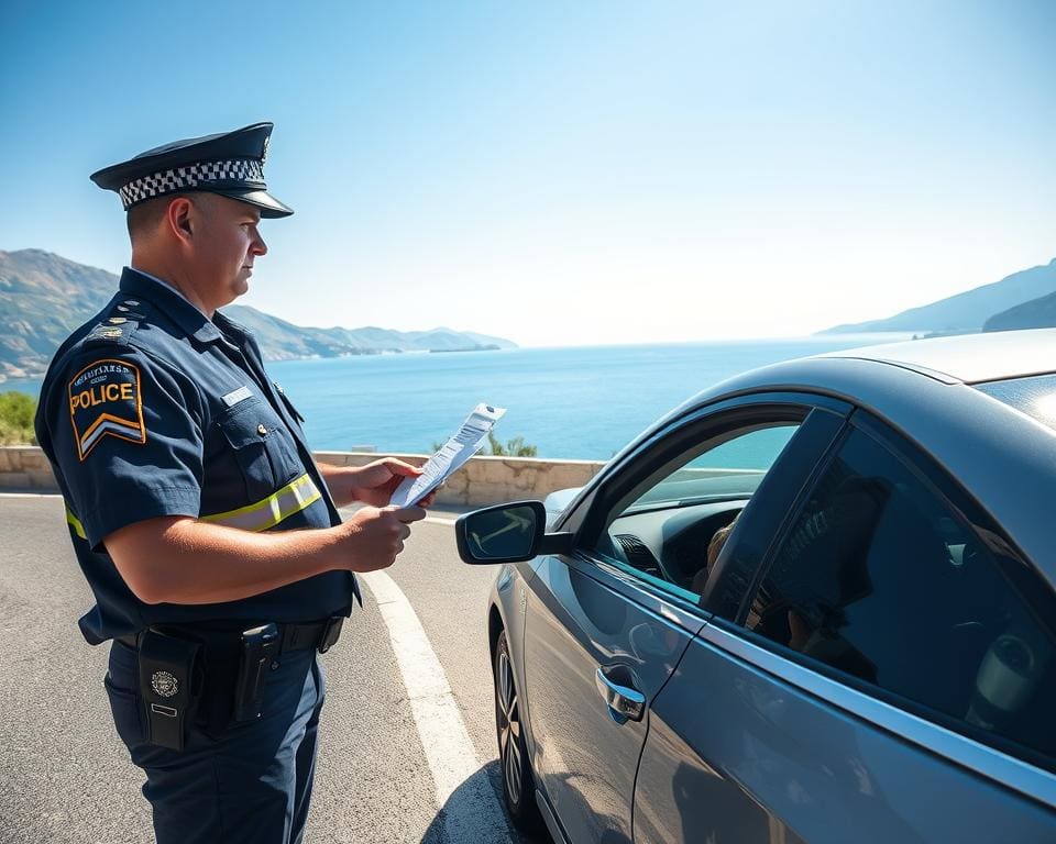Bußgeld für laute Musik im Auto in Montenegro