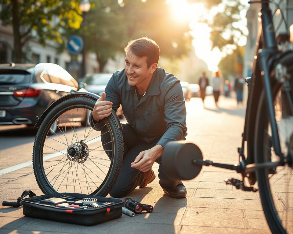 E-Bike-Reparaturen unterwegs
